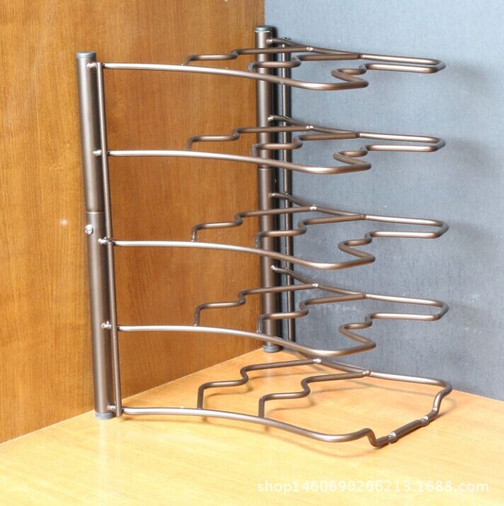 定制青古铜锅架 展现金属工艺与实用美学的生活展架